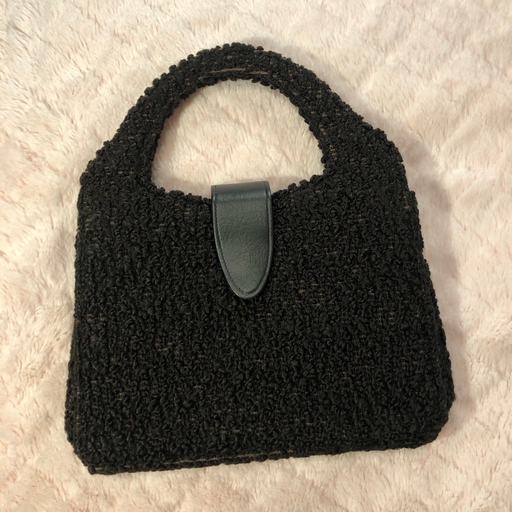 Brown Woolen Purse